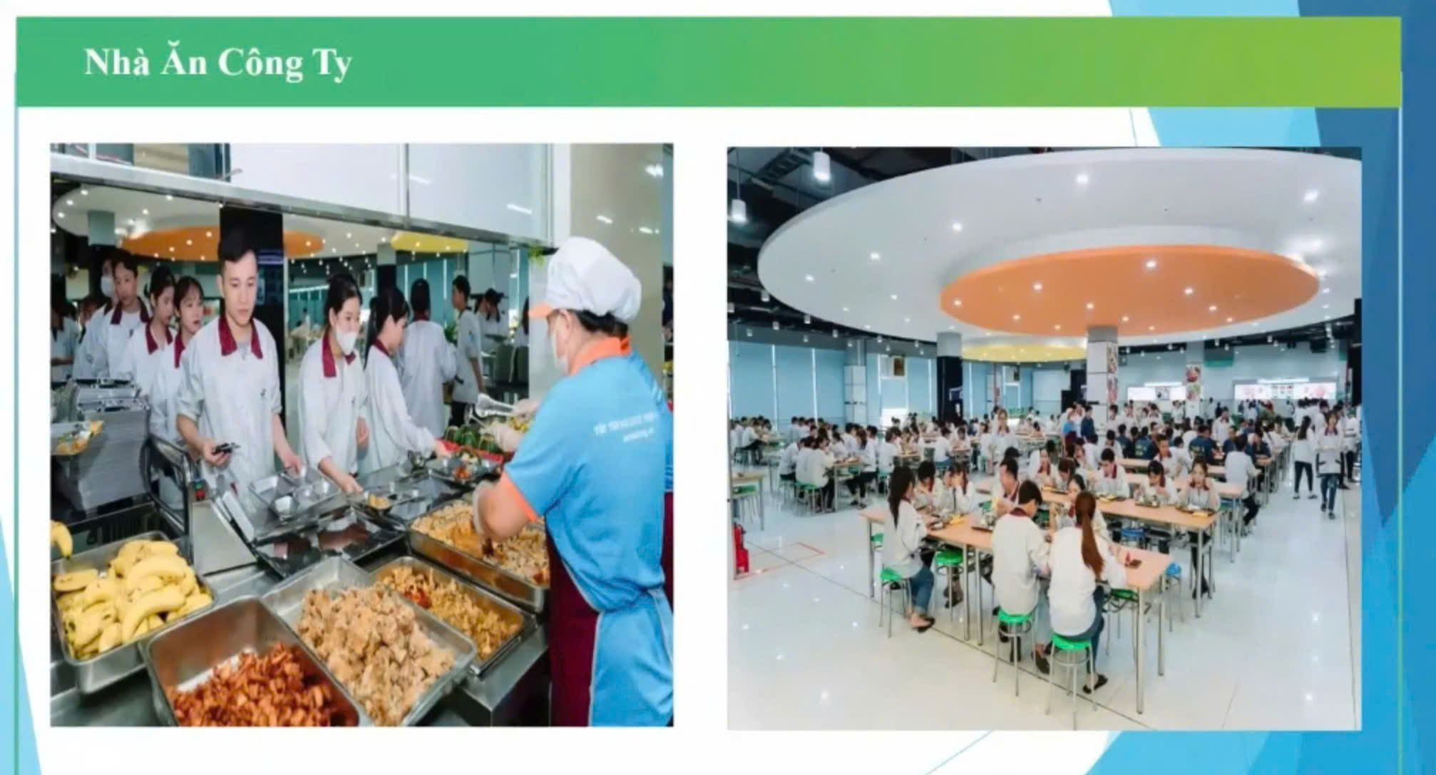 Nhà ăn công ty FDI quy mô lớn